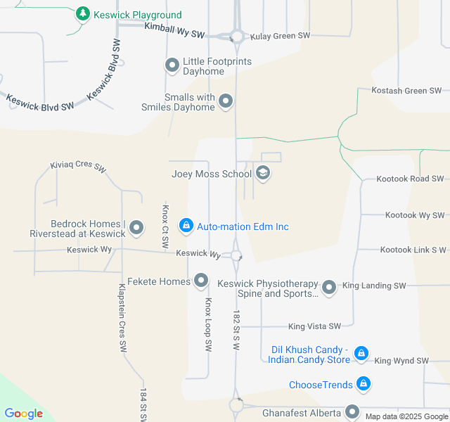 Arbours of Keswick Map