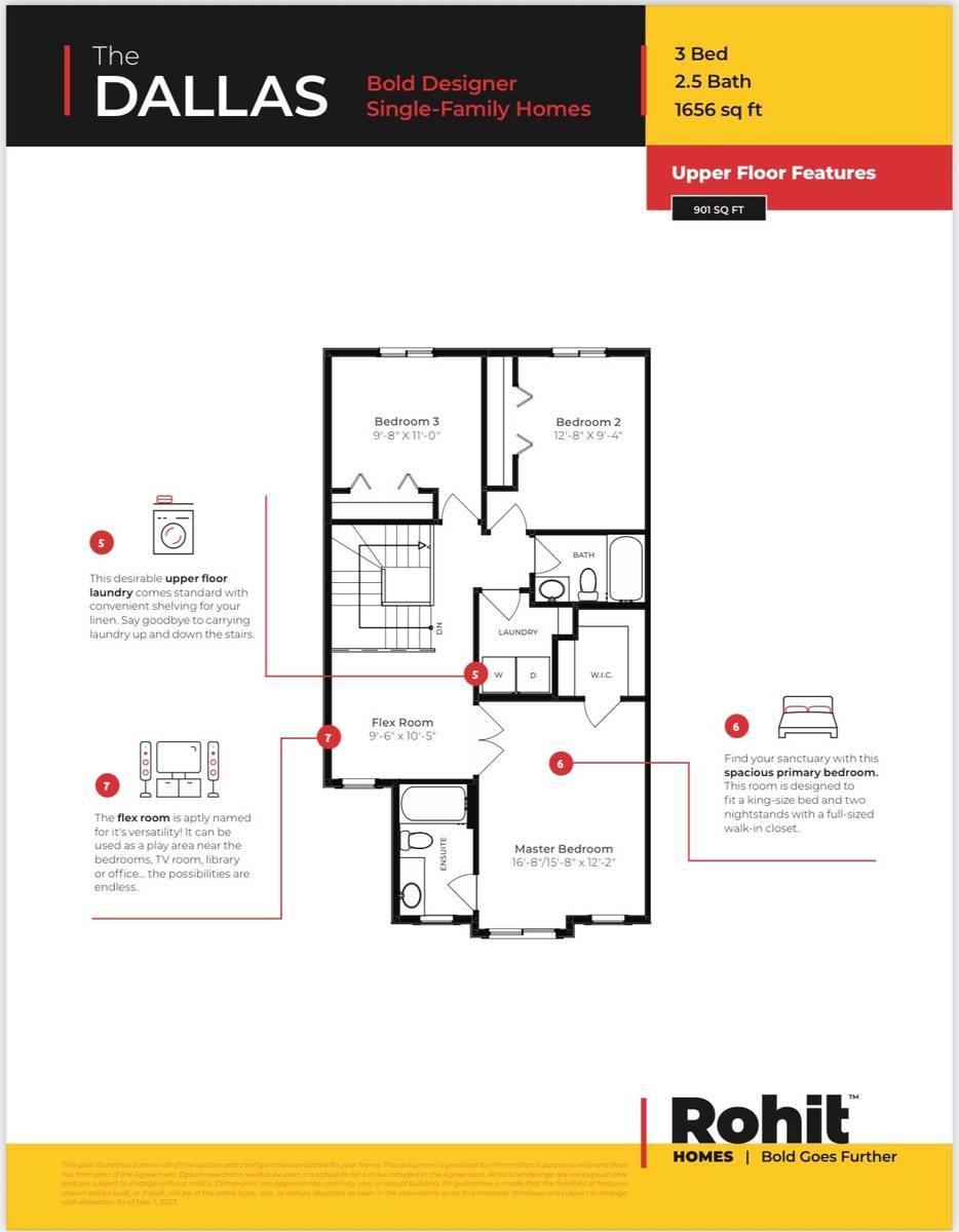 Upstairs - Floor Plan