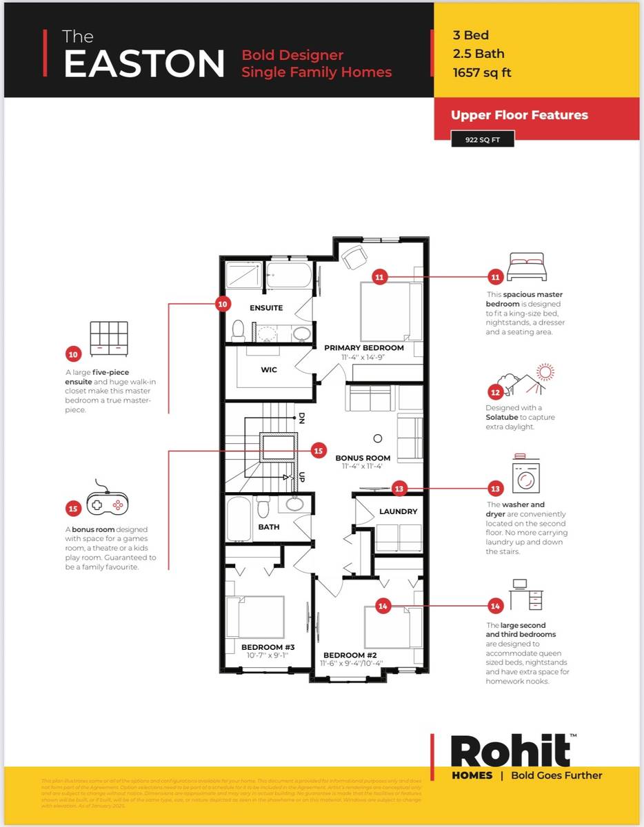 Second Floor - Floor Plan