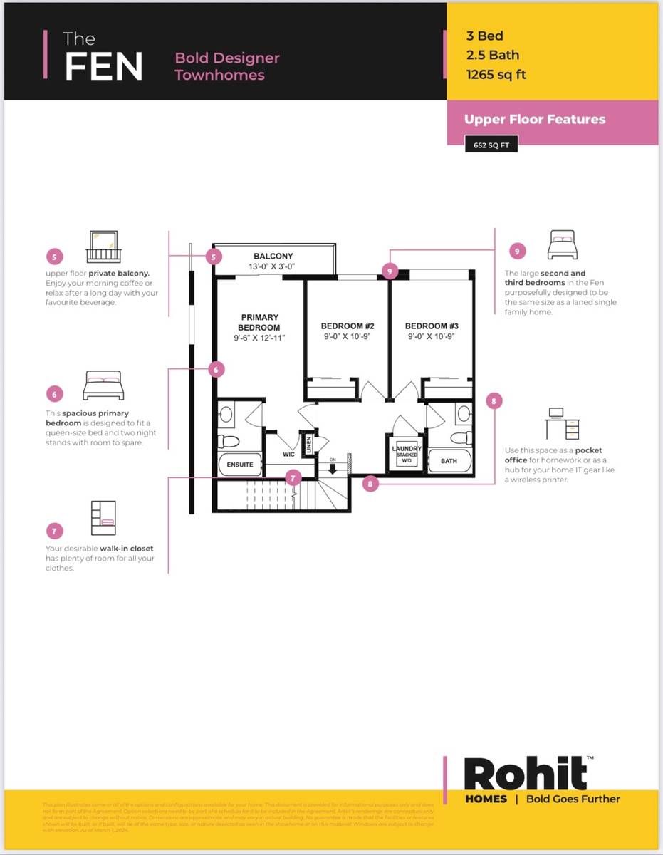 Upstairs - Floor Plan