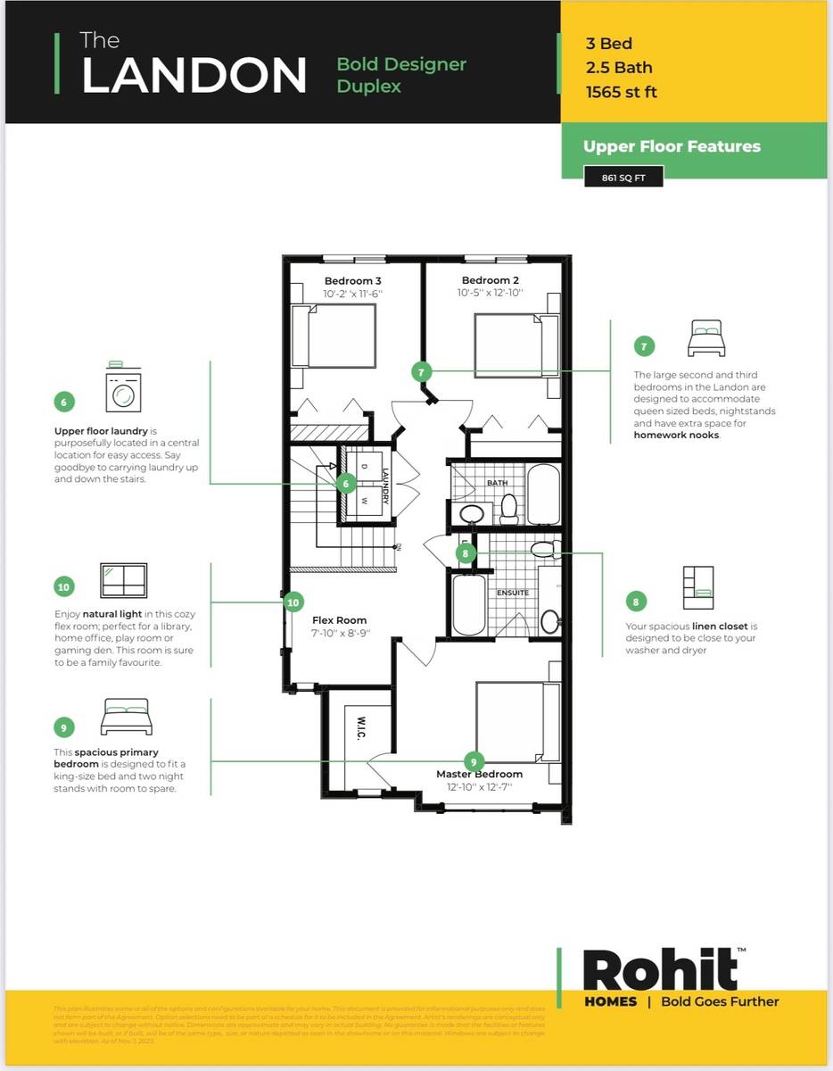 Upstairs - Floor Plan