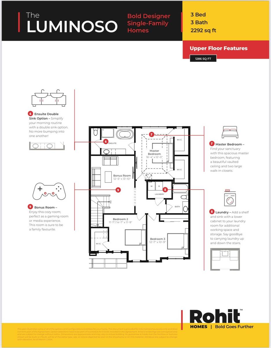 Upstairs - Floor Plan
