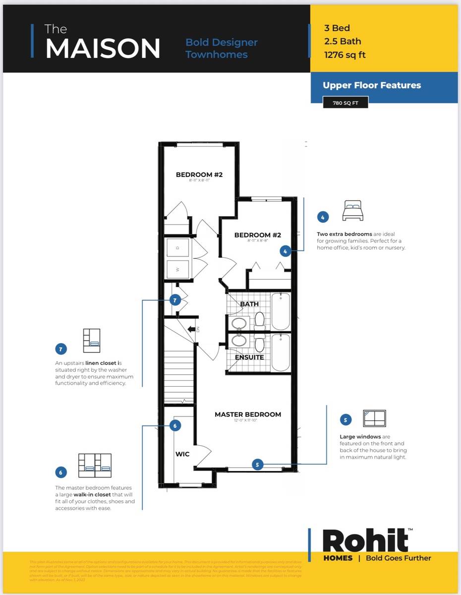 Upstairs - Floor Plan